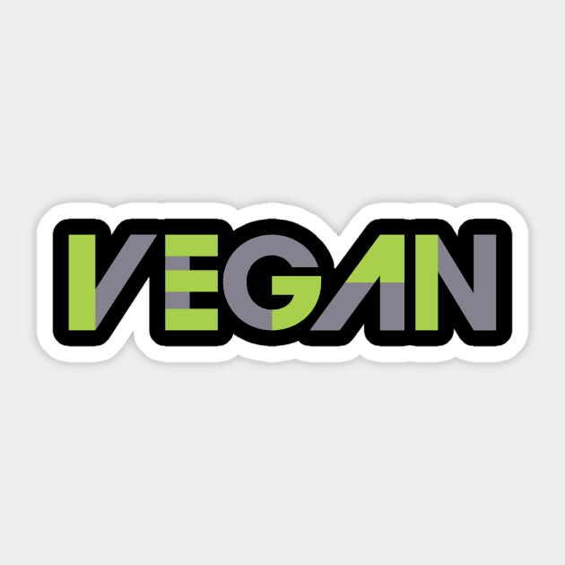 Vegan Sticker by nyah14